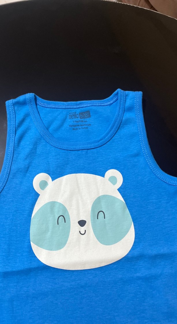 Mavi Kolsuz Bebek Body - Görsel 3