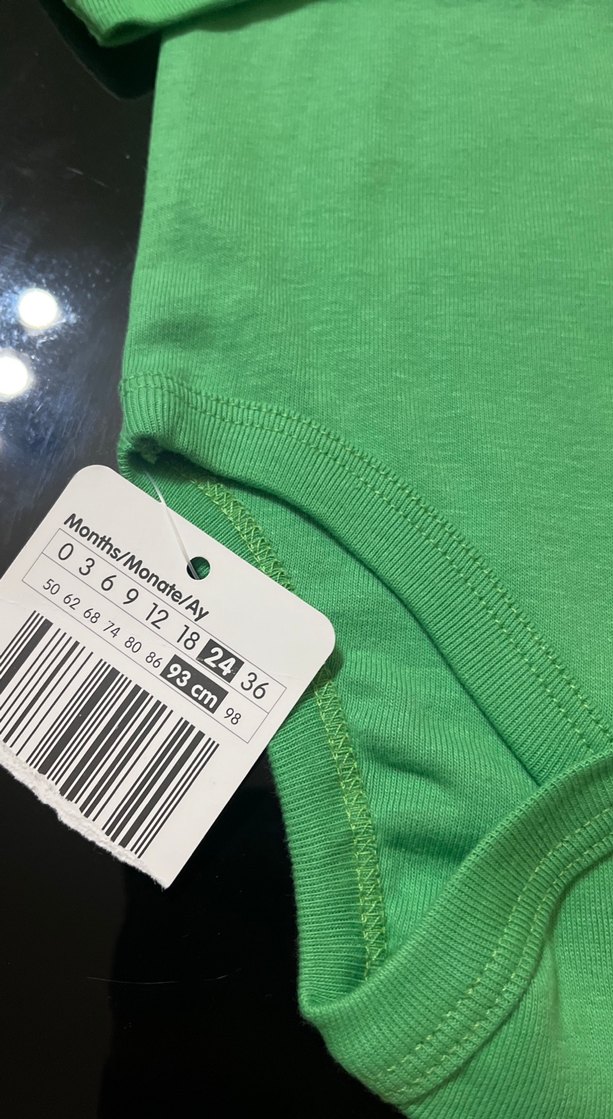 2 yaş Body uzun kol çıtçıtlı - Görsel 4