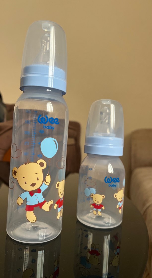 Wee Baby Mavi PP Biberon Seti 125-250 ml - Görsel 2