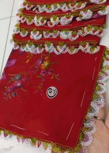 Boncuk İşlemeli Bohem Kadın Şal - Görsel 10