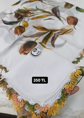 Boncuk İşlemeli Bohem Kadın Şal - Görsel 4