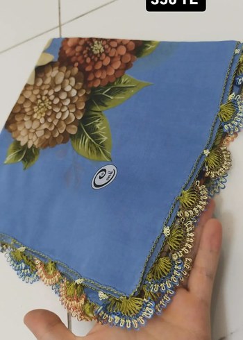 Boncuk İşlemeli Bohem Kadın Şal - Görsel 12