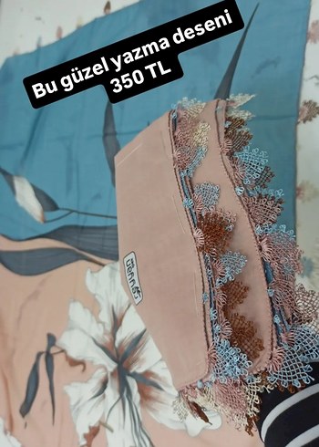 Boncuk İşlemeli Bohem Kadın Şal - Görsel 10