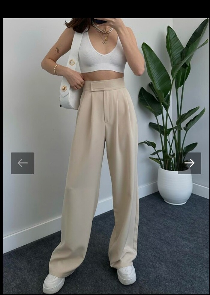 
Redkit Cırt Kapamalı Bej Palazzo Pantolon

 - Görsel 3