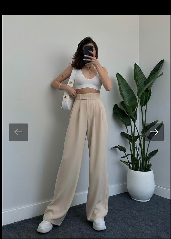 
Redkit Cırt Kapamalı Bej Palazzo Pantolon

 - Görsel 4