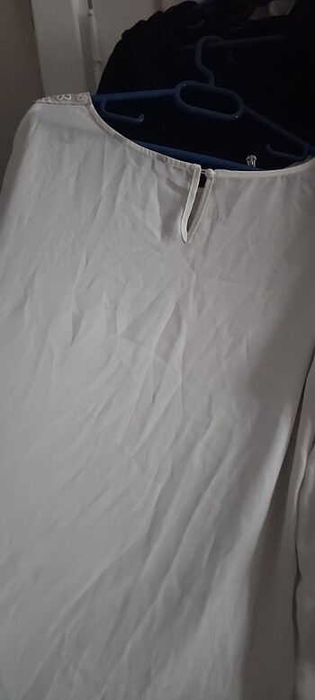 xl Beden beyaz Renk Koton ekru bluz