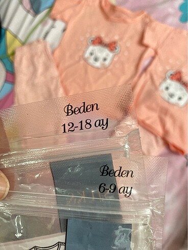 1,5 Yaş Beden Kız çocuk taytlı takım görsel de bedenler mevcuttur 0 Pamuk