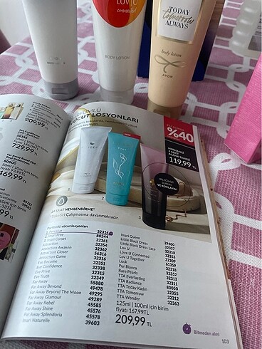Avon Avon vücut losyonları