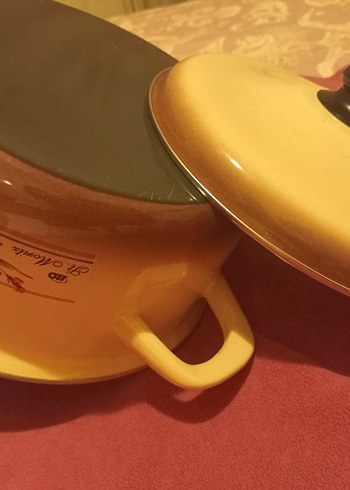 Beden sarı Renk Büyük emaye Tencere