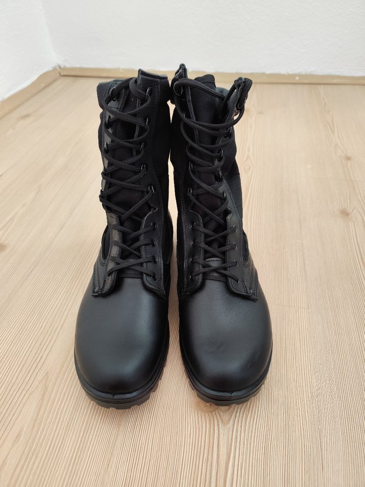 YDS siyah bağcıklı yazlık askeri bot - Görsel 2