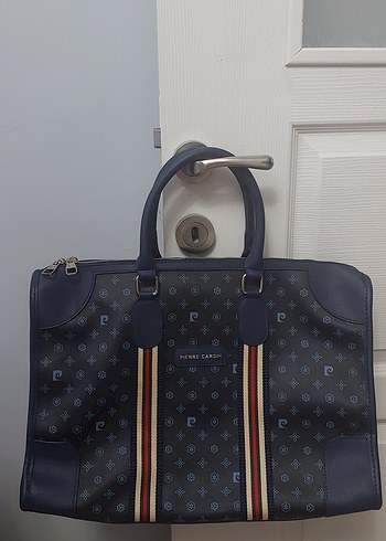 Pierre Cardin Lacivert Monogramli Sik Canta