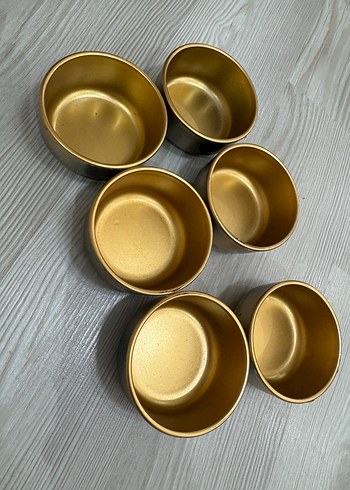 Parlak Altın Renkli Lokumluk seti - Görsel 3