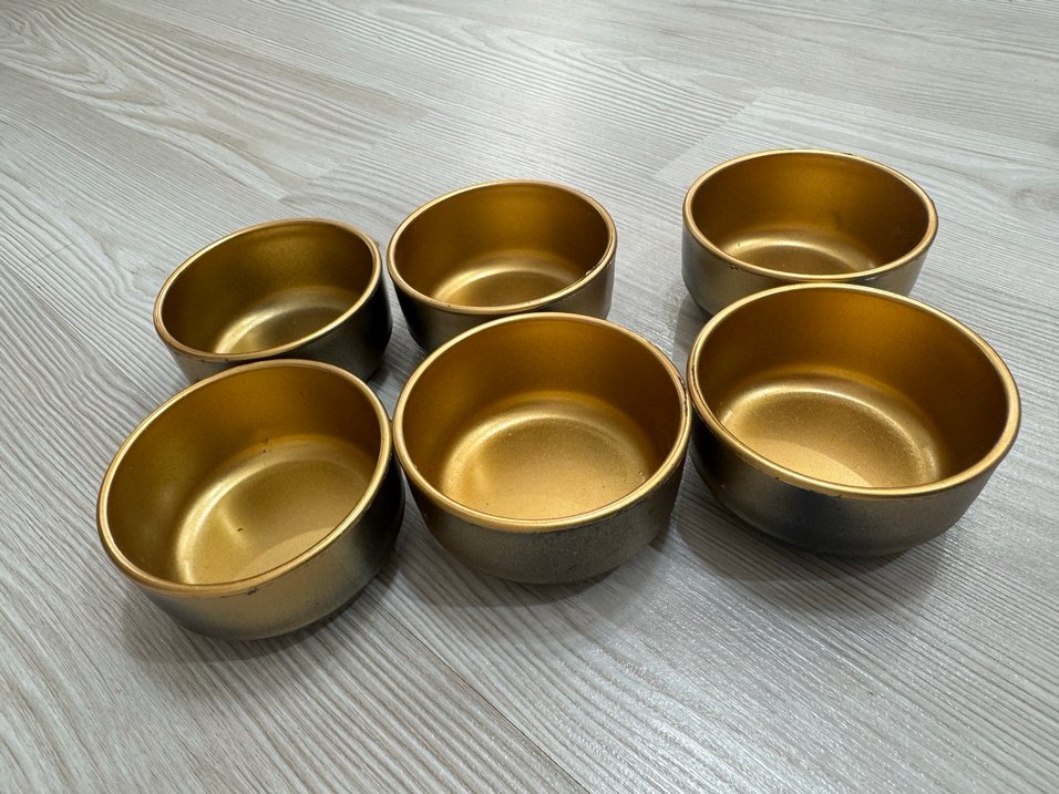 Parlak Altın Renkli Lokumluk seti - Görsel 2