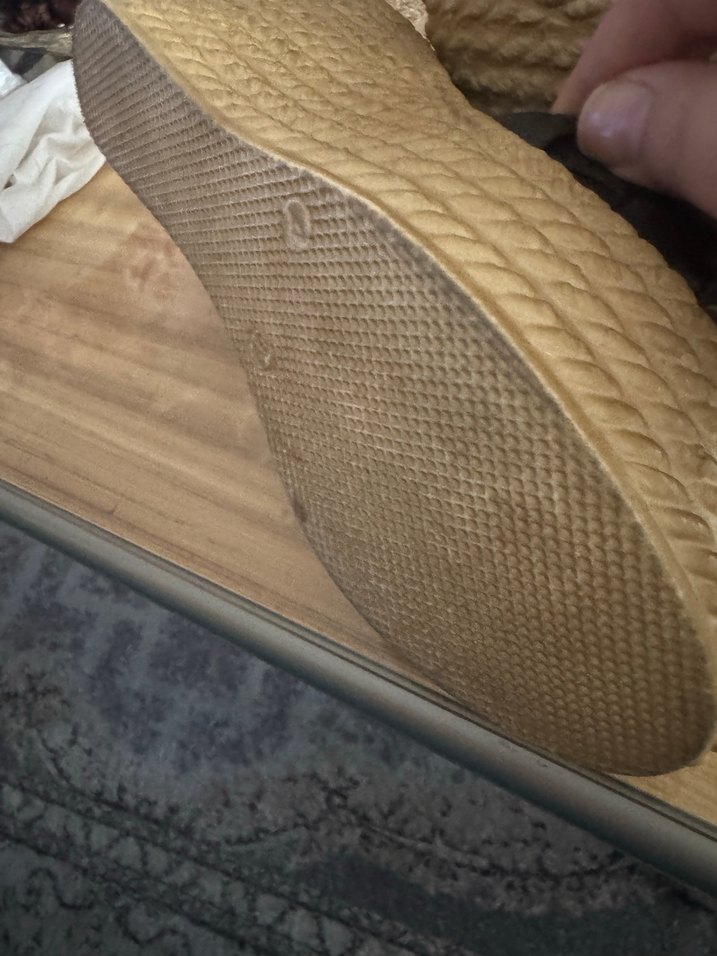 Siyah Örgü Bantlı Dolgu Topuklu Terlik - Görsel 5