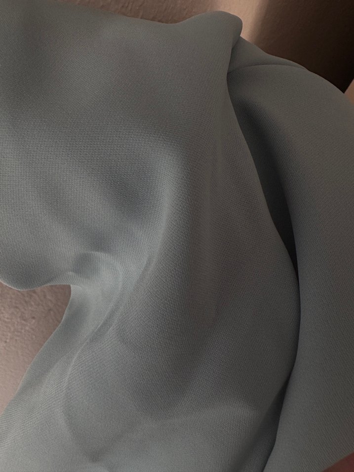 Gri Midi Kadın Robe - Görsel 4