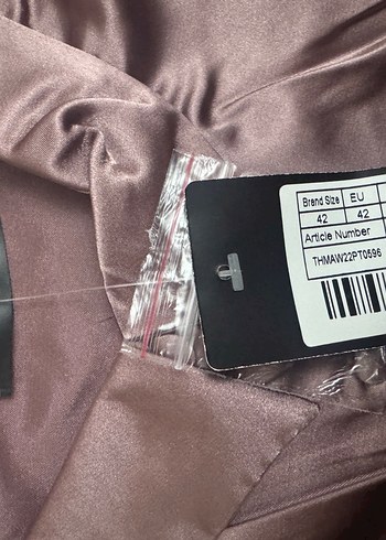 Saten pijama gecelik takımı - Görsel 3