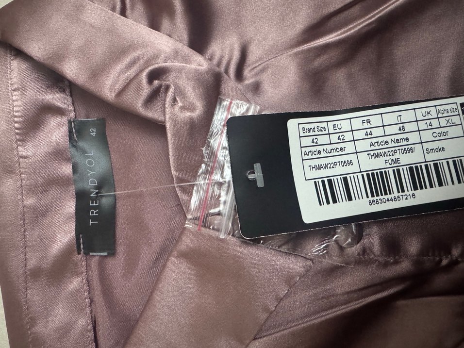 Saten pijama gecelik takımı - Görsel 3