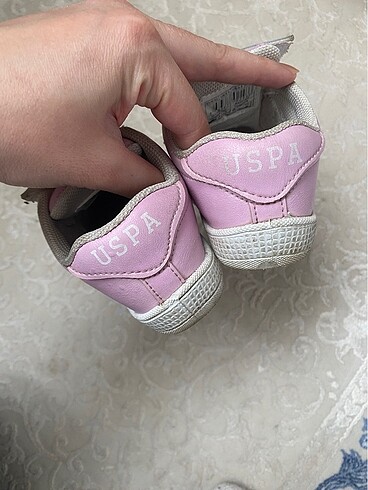 22 Beden pembe Renk Uspa kız bebek ayakkabı