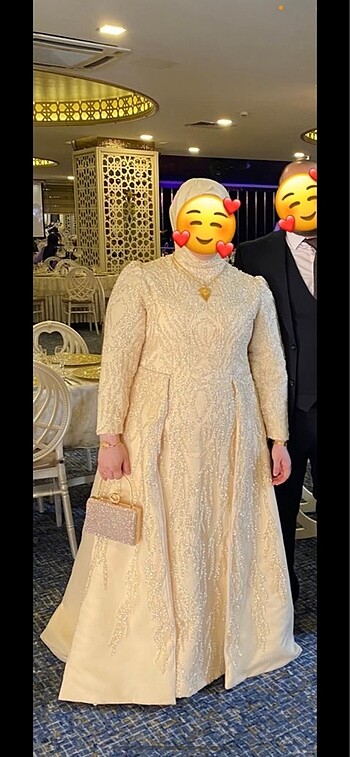 Zara Özel dikim büyük beden abiye