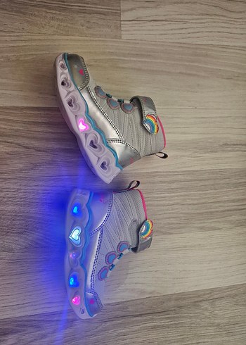 Skechers Kız Çocuk Renkli ışıklı bot - Görsel 5