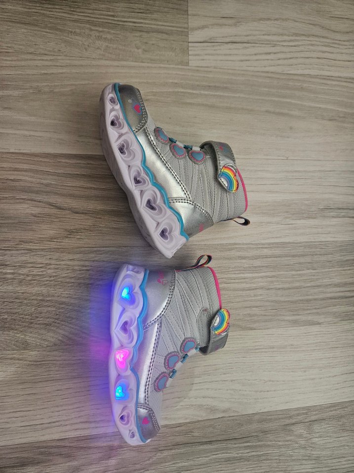 Skechers Kız Çocuk Renkli ışıklı bot - Görsel 4