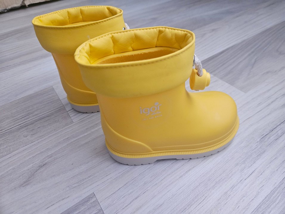 Igor Sarı Çocuk Yağmur Çizmesi - Görsel 2