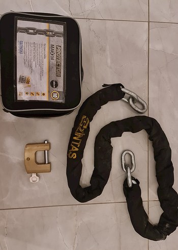 ZİNTAS Koruma Zinciri ve Kilit Seti MAX14