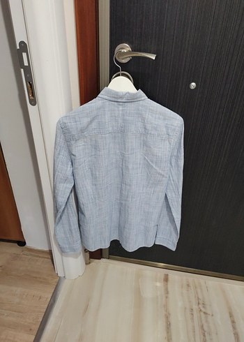Mavi Jeans Mavi Keten Erkek Gömlek, Uzun Kollu, Slim Fit