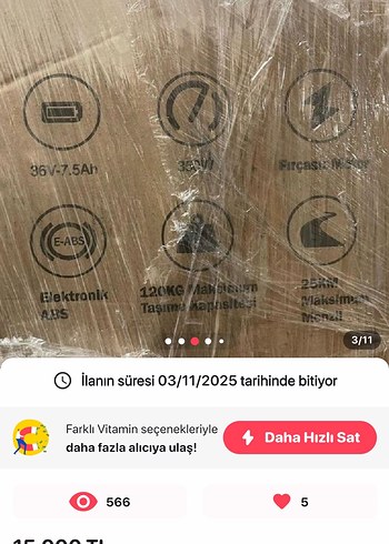 Onvo scooter 006 - Görsel 6