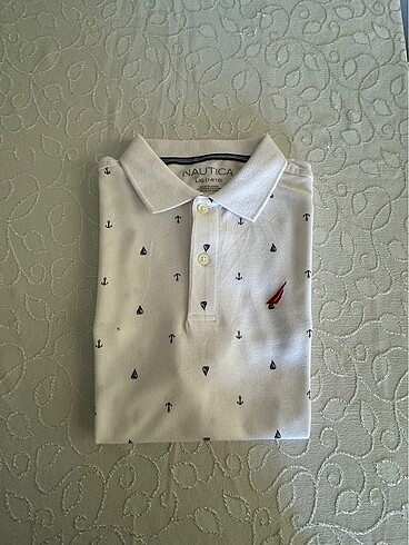 Nautica erkek çocuk polo yaka T-shirt