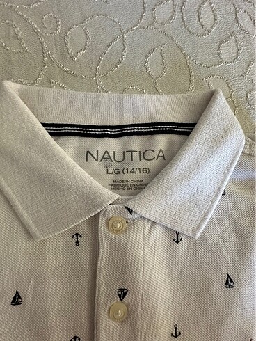 Nautica Nautica erkek çocuk polo yaka T-shirt
