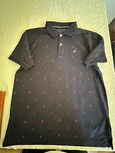 15-16 Yaş Beden Original Nautica erkek çocuğu polo yaka T- shirt