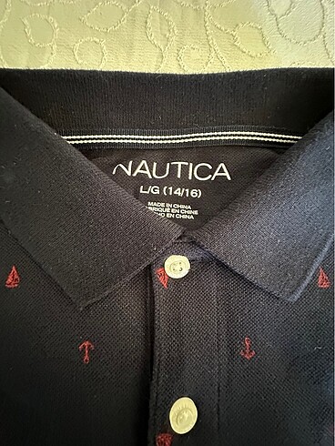 Nautica Original Nautica erkek çocuğu polo yaka T- shirt