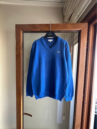 Lacoste Original Lacoste erkek çocuğu v yaka kazak