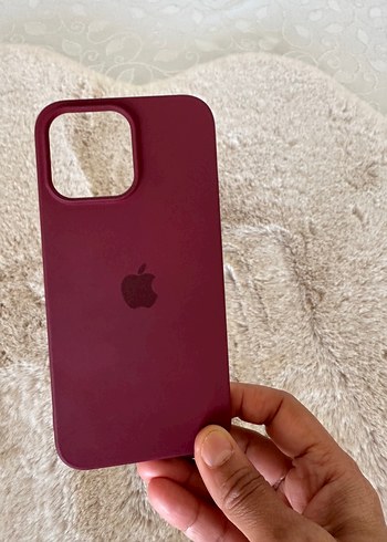 Bordo Telefon Kılıfı -  I phone 14 pro max - Görsel 3
