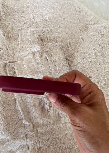 Bordo Telefon Kılıfı -  I phone 14 pro max - Görsel 5