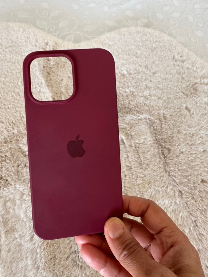 Bordo Telefon Kılıfı -  I phone 14 pro max - Görsel 3
