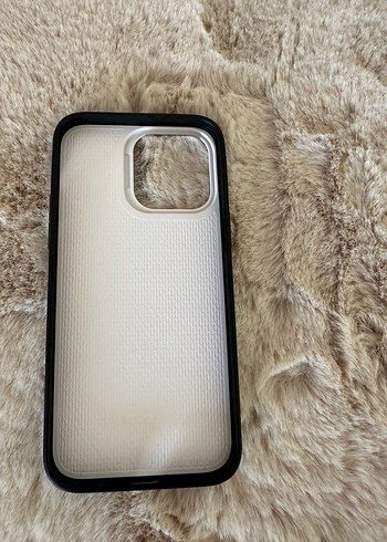 Boncuk Detaylı Gri Bohem Telefon Kılıfı - I phone 14 pro max - Görsel 2