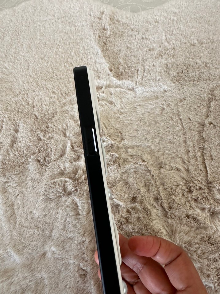 Boncuk Detaylı Gri Bohem Telefon Kılıfı - I phone 14 pro max - Görsel 4