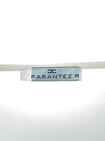 38 Beden beyaz Renk Parantez Blazer %70 İndirimli.