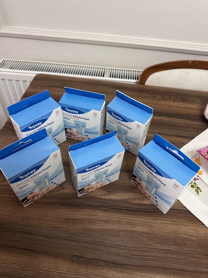 Mycey Anne Sütü Saklama Poşeti 200ml 25'li - Görsel 2