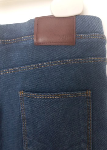 Kız Çocuk Mavi Denim Pantolon - Görsel 2