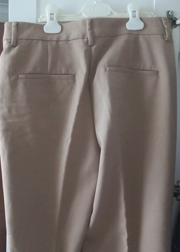 Bej Kumaş Pantolon - Görsel 4