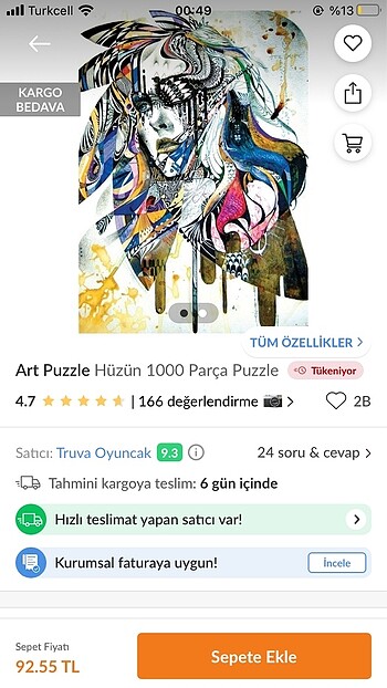puzzle 1000 parça