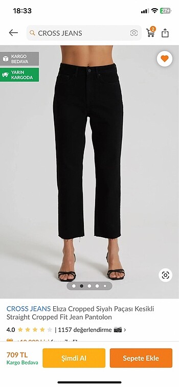 Cross jeans kot pantolon