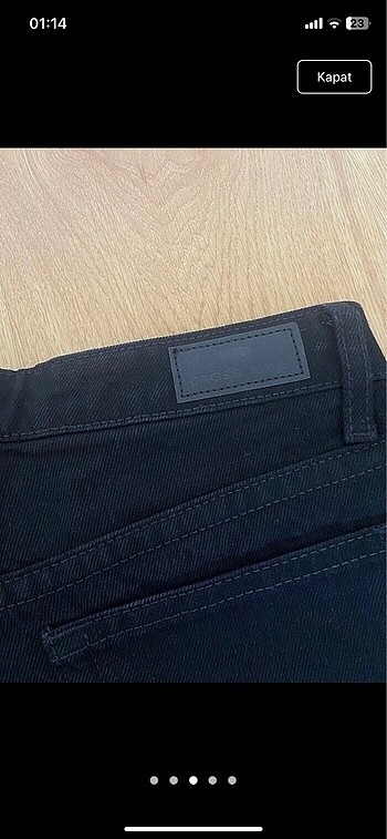 xs Beden siyah Renk Cross jeans kot pantolon