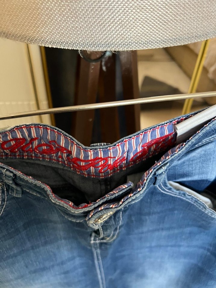 Kot Kumaşlı Belden Kemerli Hamile Midi Etek - Görsel 5