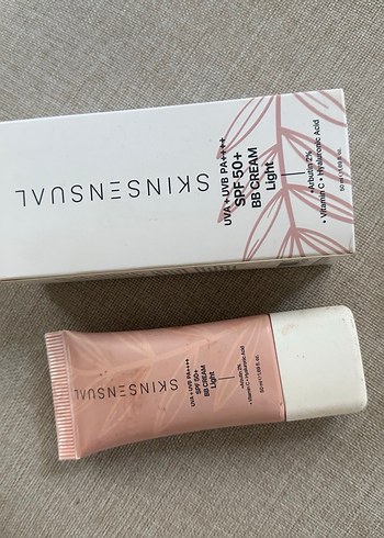 SKINSENSUAL SPF50+ Açık Ton BB Krem - Görsel 13