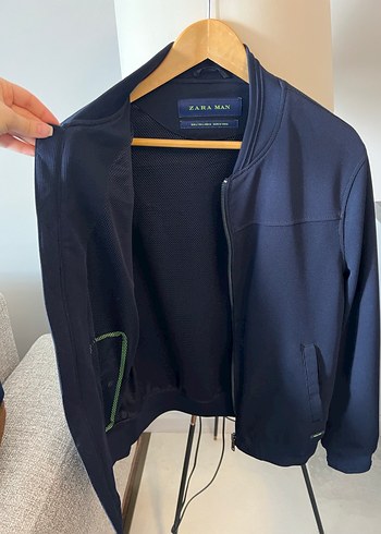 Erkek Lacivert Fermuarlı Sweatshirt - Görsel 12