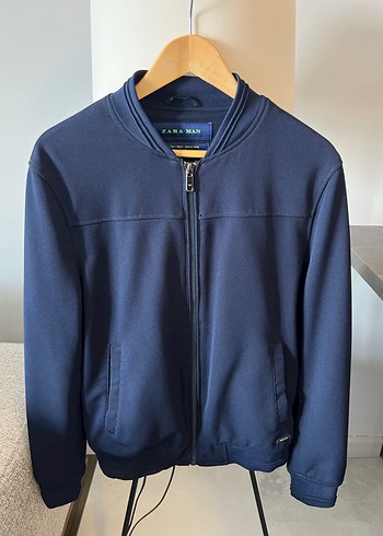 Erkek Lacivert Fermuarlı Sweatshirt - Görsel 6